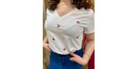 T-shirt Cerise grande taille PM - Intuitive