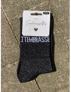 CHAUSSETTES J'T'EMBRASSE LESSACHOUSSETTES