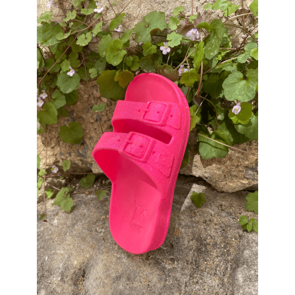 NU PIEDS ANJO GLITTER CACATOES ENFANTS