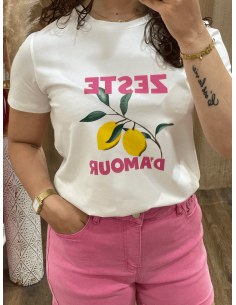 TSHIRT ZESTE PM MERE ET FILLE