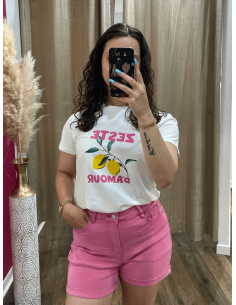 TSHIRT ZESTE PM MERE ET FILLE