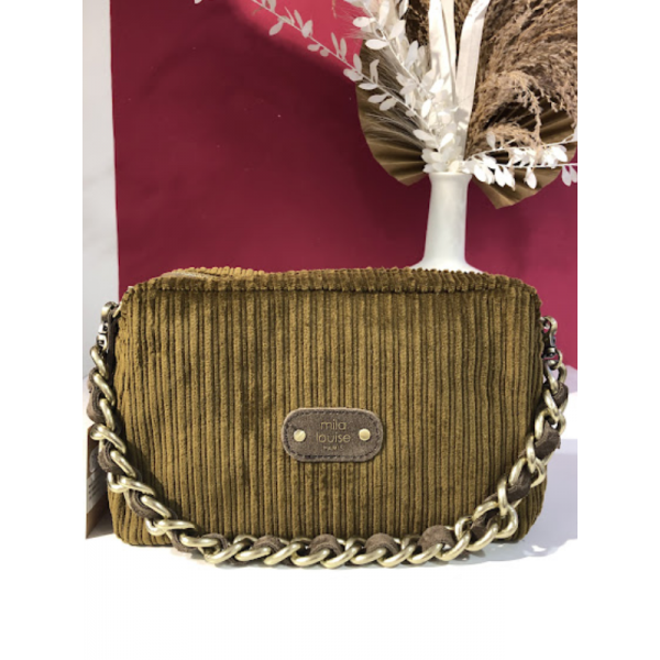 Sac MAMA VFR1 velours côtelé Mila Louise