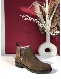 Bottines Chelsea marron Dalia MKD.