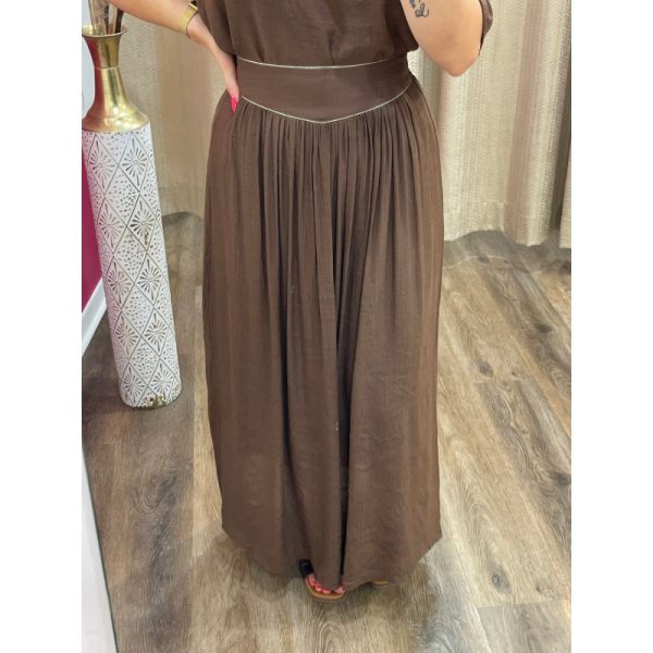 Jupe longue bohème Ycoo.