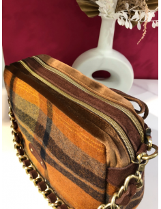 Sac à main MAMA à carreaux Mila Louise