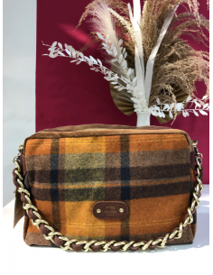 Sac à main MAMA à carreaux Mila Louise