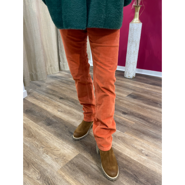 Pantalon droit peau de pêche Lola Espeleta