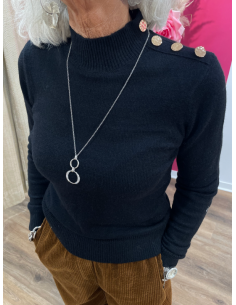 PULL BOUTONS DORES TIFFOSI