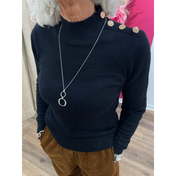 PULL BOUTONS DORES TIFFOSI