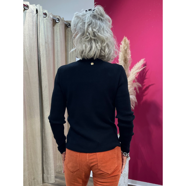 Pull fin à col roulé Lola Espeleta