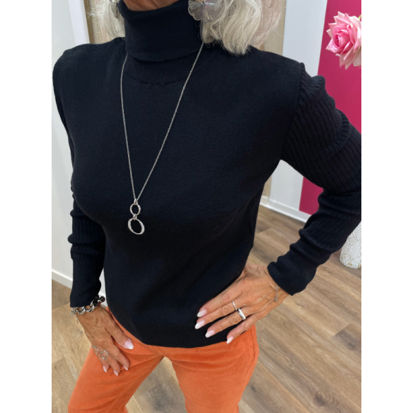 Pull fin à col roulé Lola Espeleta