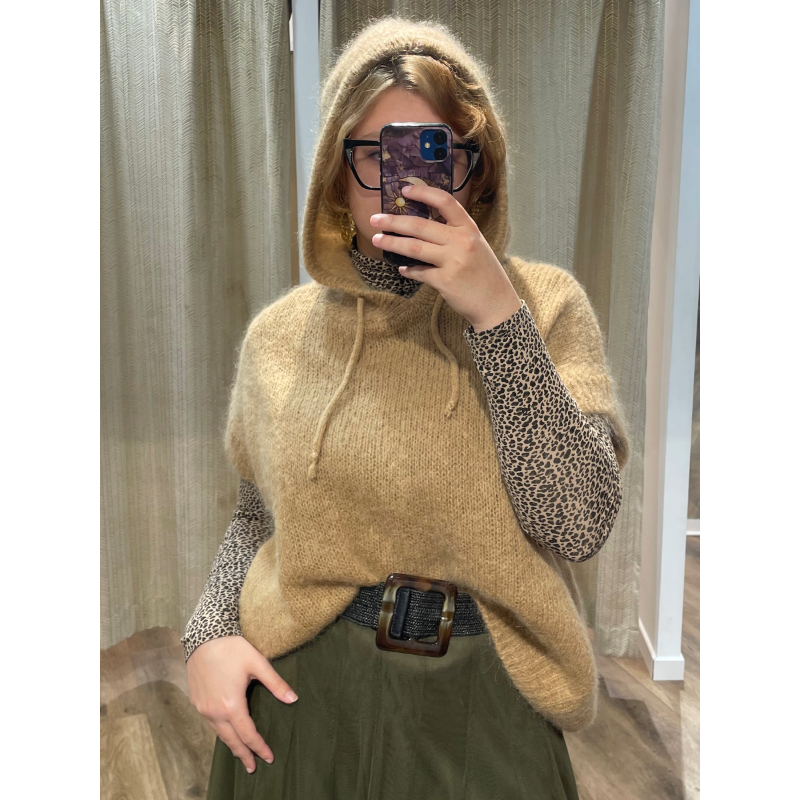 PULL CAPUCHE CAPUCINE MARIE ILE DE RE