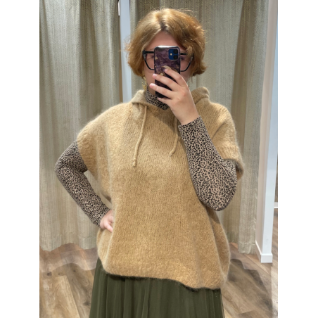 PULL CAPUCHE CAPUCINE MARIE ILE DE RE